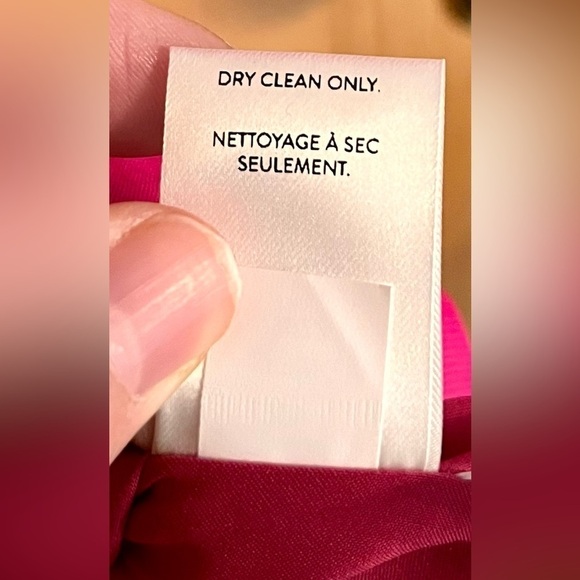 Lita by Ciara Bodycon Dress Hot Pink XXS V Neck Teen Tween Petite Formal Church - Picture 16 of 16